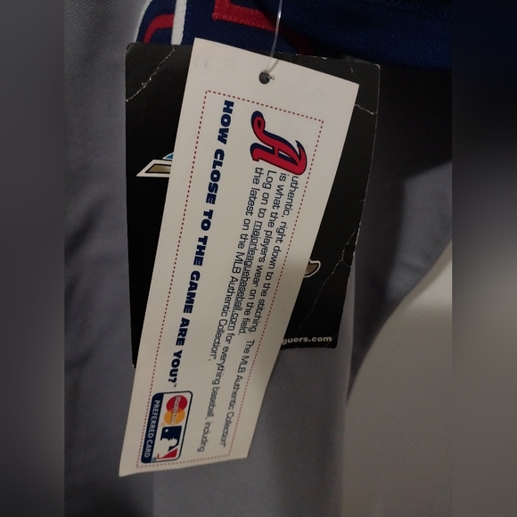 Majestic Authentic Toronto Blue Jays Carlos Delgado Away Jersey Size 58 - Picture 5 of 9